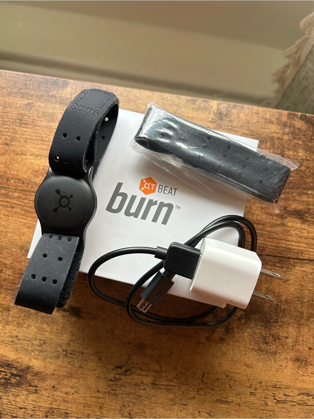 Orangetheory Burn Heart Rate Monitor Strap - Black